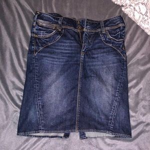 Silver Jeans Skirt Roby